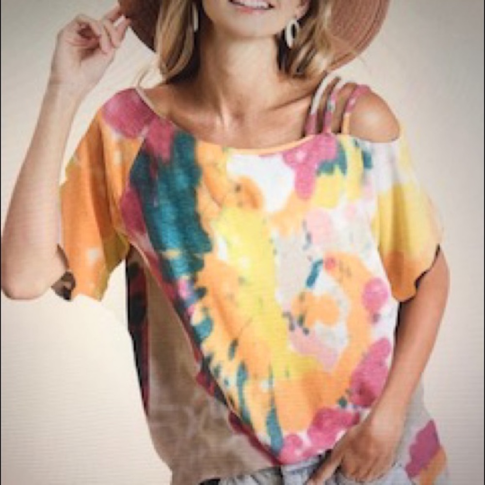 BIBI TIE DYE TOP - Picture 3 of 8